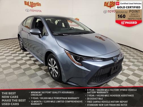 2022 Toyota Corolla Hybrid LE