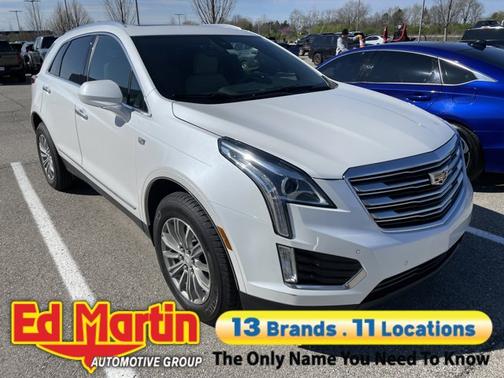 Crystal White Tricoat 2017 Cadillac XT5 Luxury