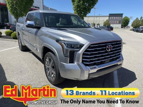 Celestial Silver Metallic 2023 Toyota Tundra Hybrid Capstone