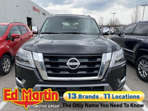 Super Black 2023 Nissan Armada Platinum 4WD