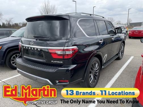 Super Black 2023 Nissan Armada Platinum 4WD