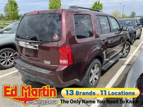 Burgundy 2013 Honda Pilot Touring
