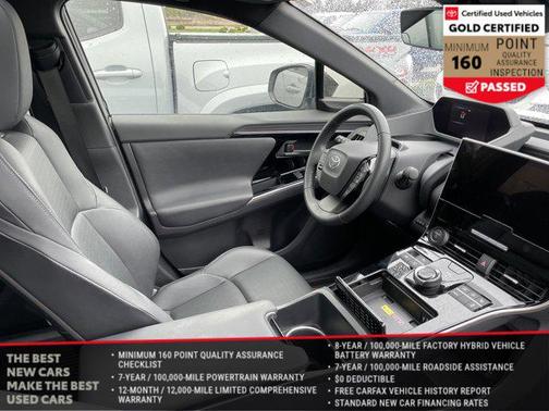 Wind Chill Pearl w/Black Roof 2024 Toyota bZ4X Limited