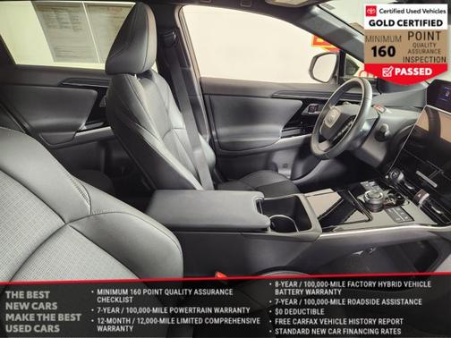 Wind Chill Pearl w/Black Roof 2024 Toyota bZ4X Limited