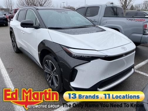 Wind Chill Pearl w/Black Roof 2024 Toyota bZ4X Limited