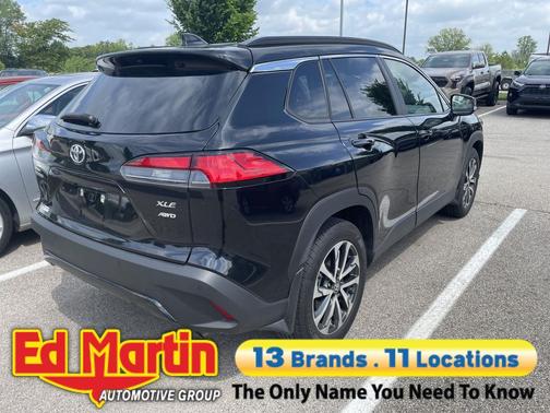 Jet Black 2023 Toyota Corolla Cross XLE