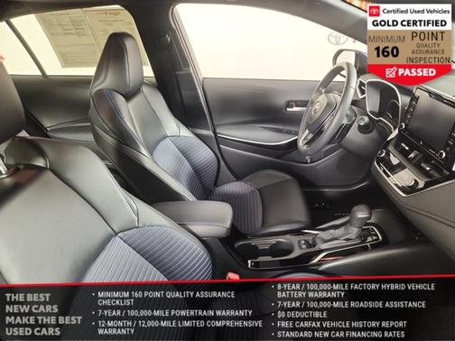 Blueprint 2021 Toyota Corolla XSE