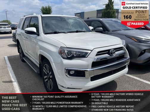 Blizzard Pearl 2023 Toyota 4Runner Limited