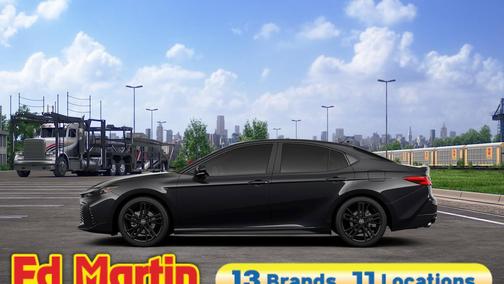 Midnight Black Metallic 2026 Toyota Camry Nightshade