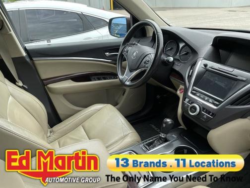 Dark Cherry Pearl 2015 Acura MDX 3.5L