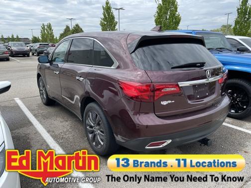 Dark Cherry Pearl 2015 Acura MDX 3.5L