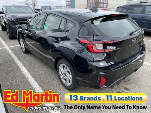 Crystal Black Silica 2024 Subaru Impreza Base