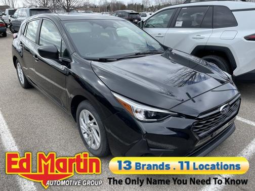 Crystal Black Silica 2024 Subaru Impreza Base