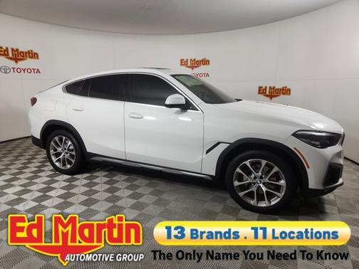 Alpine White 2020 BMW X6 xDrive40i