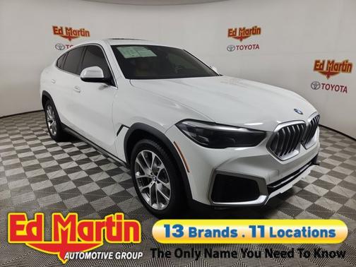 Alpine White 2020 BMW X6 xDrive40i