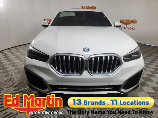Alpine White 2020 BMW X6 xDrive40i