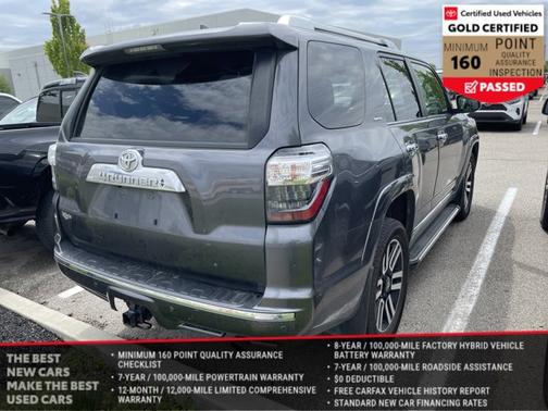 Magnetic Gray Metallic 2022 Toyota 4Runner Limited