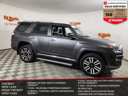 Magnetic Gray Metallic 2022 Toyota 4Runner Limited