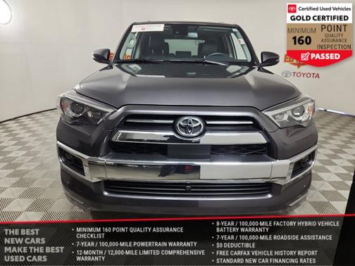 Magnetic Gray Metallic 2022 Toyota 4Runner Limited