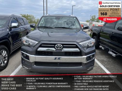 Magnetic Gray Metallic 2022 Toyota 4Runner Limited