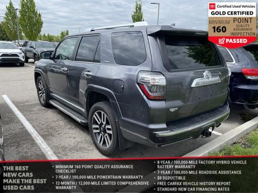 Magnetic Gray Metallic 2022 Toyota 4Runner Limited
