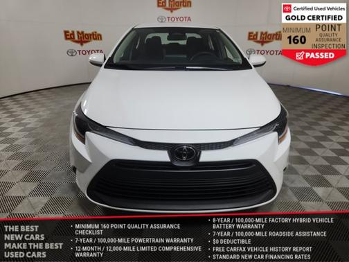 Ice Cap 2024 Toyota Corolla LE