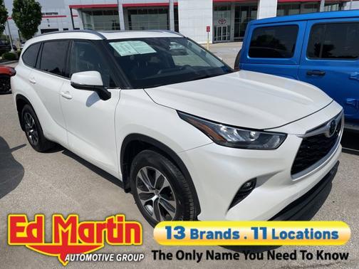 Blizzard Pearl 2020 Toyota Highlander XLE