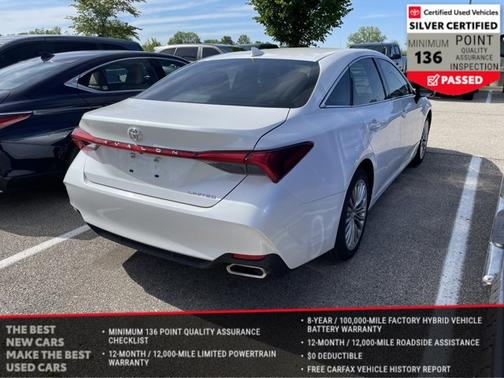 Wind Chill Pearl 2019 Toyota Avalon Limited
