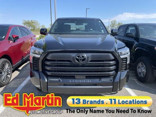Midnight Black Metallic 2025 Toyota Tundra Limited