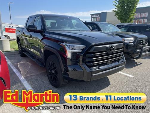 Midnight Black Metallic 2025 Toyota Tundra Limited