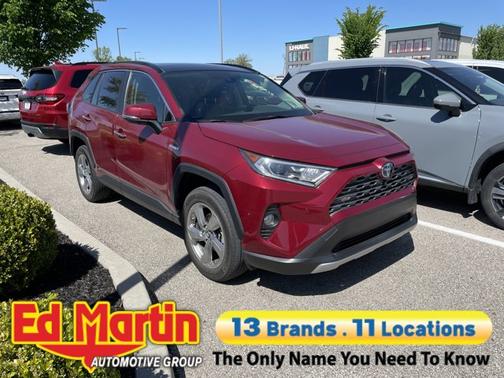 Pearl 2019 Toyota RAV4 Hybrid Limited