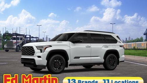 Wind Chill Pearl 2026 Toyota Sequoia Platinum