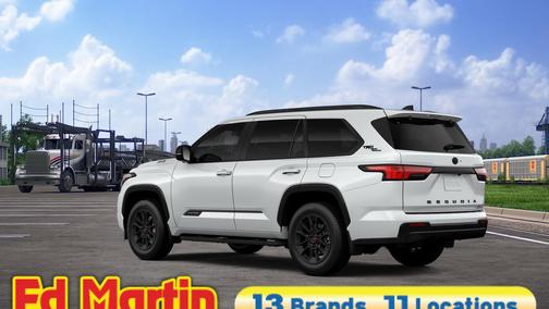 Wind Chill Pearl 2026 Toyota Sequoia Platinum