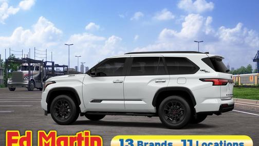 Wind Chill Pearl 2026 Toyota Sequoia Platinum