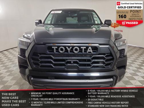 Midnight Black Metallic 2023 Toyota Sequoia TRD Pro