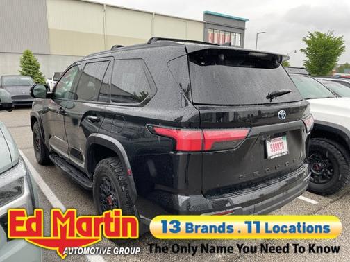Midnight Black Metallic 2023 Toyota Sequoia TRD Pro