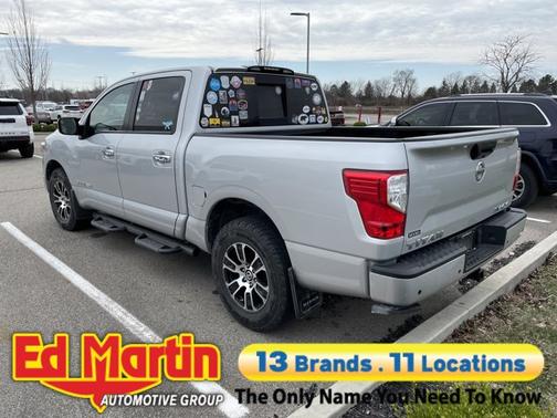 Brilliant Silver Metallic 2021 Nissan Titan SV