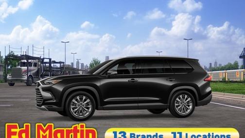 Midnight Black Metallic 2026 Toyota Grand Highlander Platinum