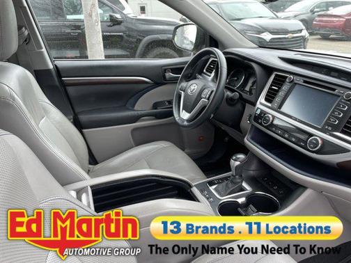 Silver Sky Metallic 2015 Toyota Highlander Limited