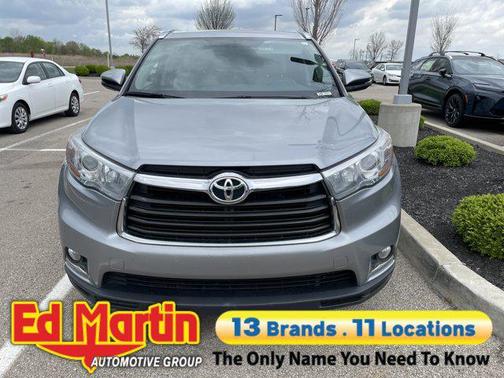 Silver Sky Metallic 2015 Toyota Highlander Limited