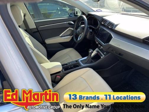 Ibis White 2020 Audi Q3 45 S line Premium