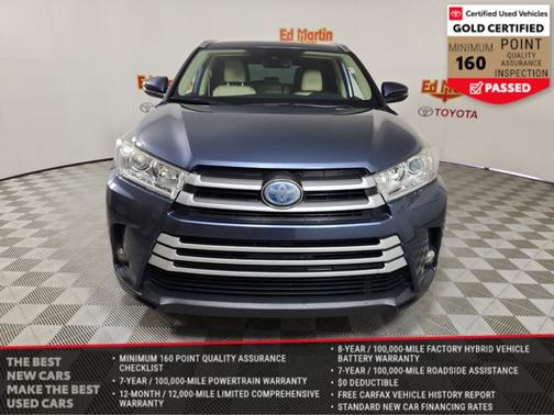 2018 Toyota Highlander Hybrid XLE