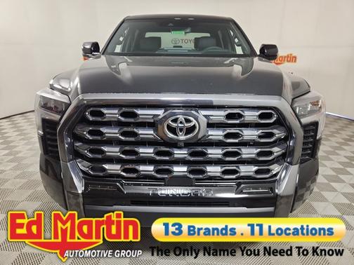 Midnight Black Metallic 2026 Toyota Tundra Platinum