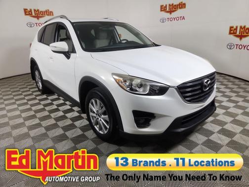 Crystal White Pearl Mica 2016 Mazda CX-5 Touring