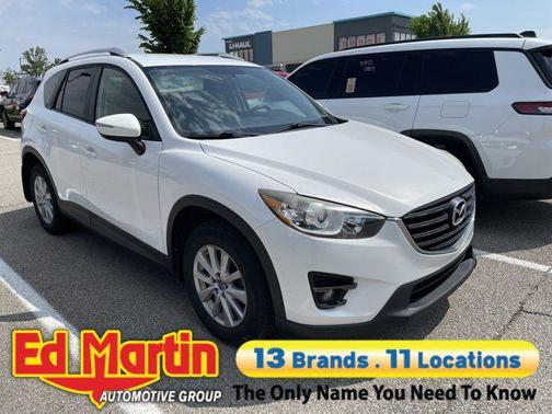 Crystal White Pearl Mica 2016 Mazda CX-5 Touring