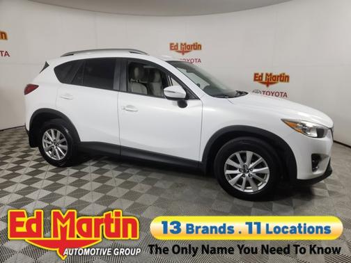 Crystal White Pearl Mica 2016 Mazda CX-5 Touring