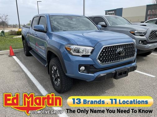 Cavalry Blue 2019 Toyota Tacoma TRD Off Road