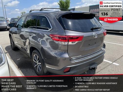 Predawn Gray Mica 2017 Toyota Highlander XLE