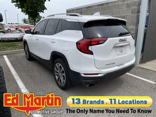 Summit White 2019 GMC Terrain SLT