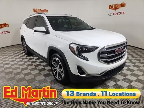 Summit White 2019 GMC Terrain SLT